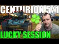 Overrated centurion 51 watch my crazy lucky session  world of tanks