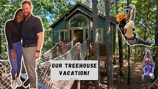 GOING ZIPLINING FOR THE FIRST TIME! | travel with us vlog :)