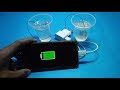 How to Make Mobile Charger Without Electricity With Salt Water Free Energy Mobile Charger