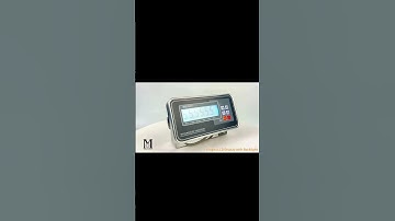 Moweigh Bluetooth IP65 Indicator #weighingsolutions #weighingscales #weighingsof