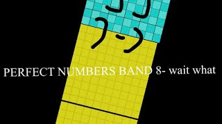 Numberblocks Perfect Numbers Band 8!