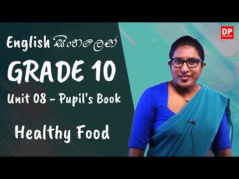 Video පාඩම 08 - Healthy Food (Pupil's Book) O/L English... - youtube