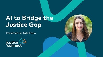 Digital Innovation Showcase 2022: AI to Bridge the Justice Gap | Justice Connect