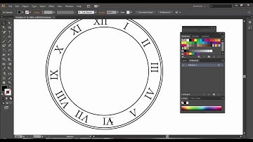 How to draw a clock in Adobe Illustrator