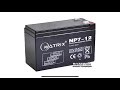 Аккумуляторная батарея Matrix 12V 7Ah (NP7-12) из Rozetka
