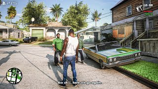 GTA San Andreas Remake - Unreal Engine 5 Gameplay Concept made with GTA 5 PC Mods