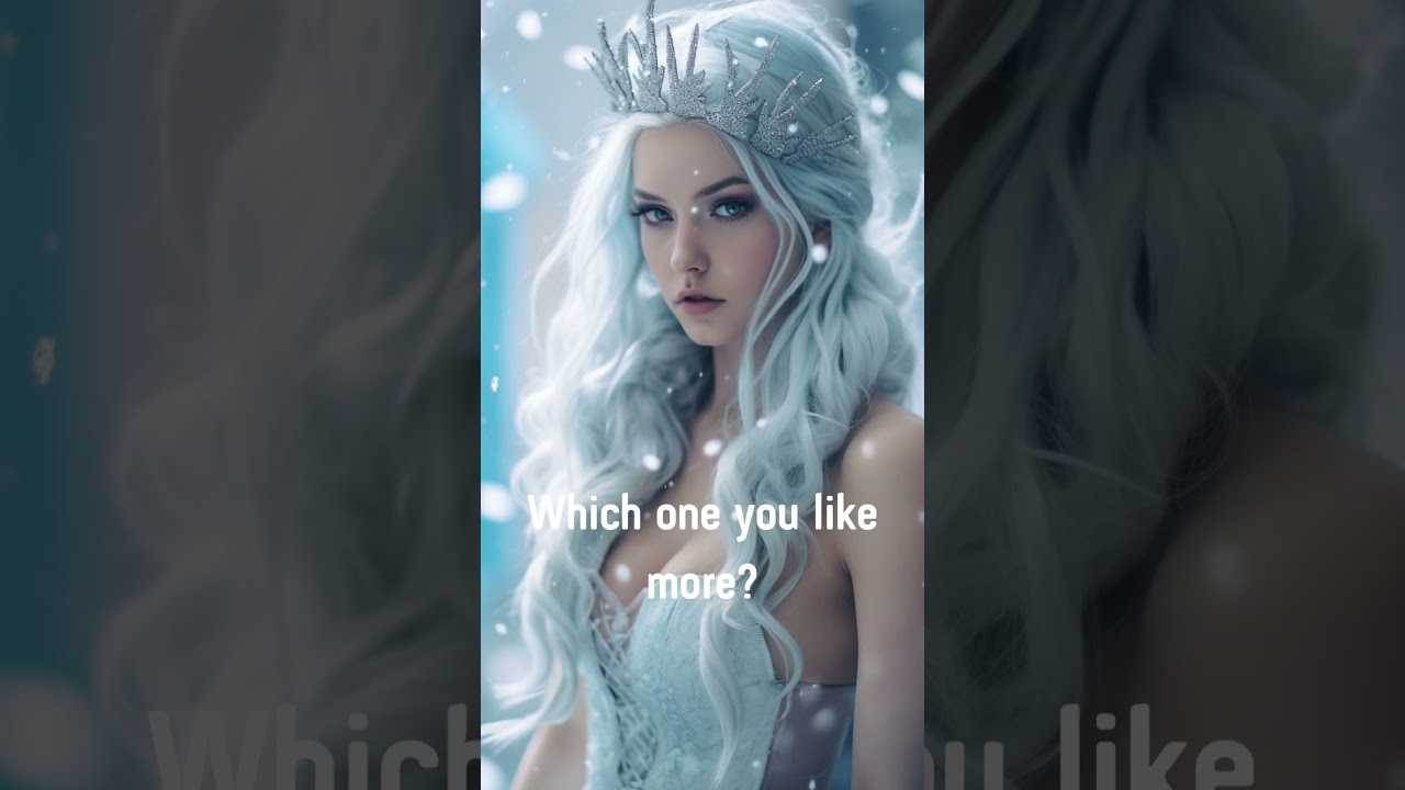 Frozen Elegance: Ice Queen Kawaii Cosplay