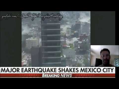 Earthquake Today Mexico City - Huge - Breaking Video