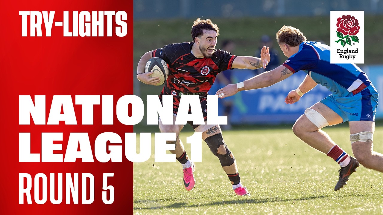 TRIES, TRIES AND MORE TRIES | National League One Round Five TRY-LIGHTS