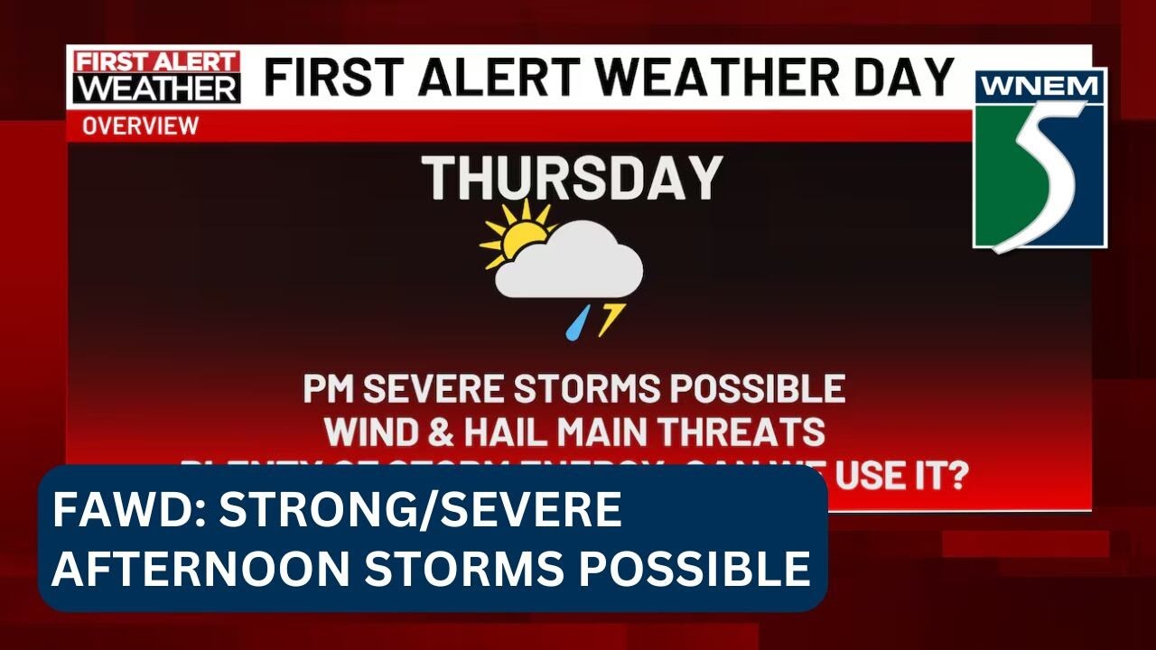 First Alert Weather Update: Thursday afternoon, June 13 - YouTube