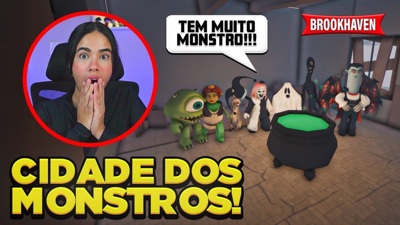 A CIDADE DOS MONSTROS EM BROOKHAVEN 