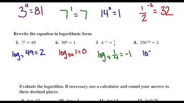 IM 3 5.2 Logarithms and Logarithmic Functions Part 1