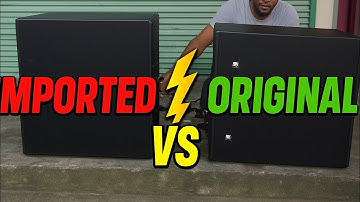 RCF HDL 20-A ORIGINAL vs IMPORTED 🔥 Sound Check – Asli Farq Suno. 