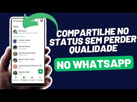 Como compartilhar no STATUS do WhatsApp sem PERDER QUALIDADE - YouTube