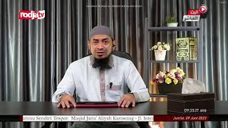 [LIVE] Ustadz Dr. Ali Musri Semjan Putra, M.A. - Faedah Sejarah Islam