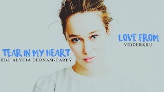 tear in my heart | hbd alycia debnam-carey