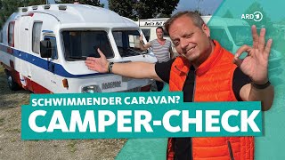 Camping-Check: Oldtimer-Wohnmobile und ein schwimmender Wohnwagen | ARD Reisen