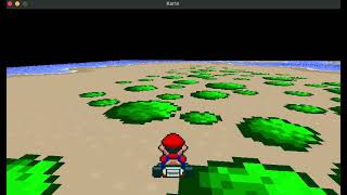 Mode 7 Engine Work in Progress - Karting Game