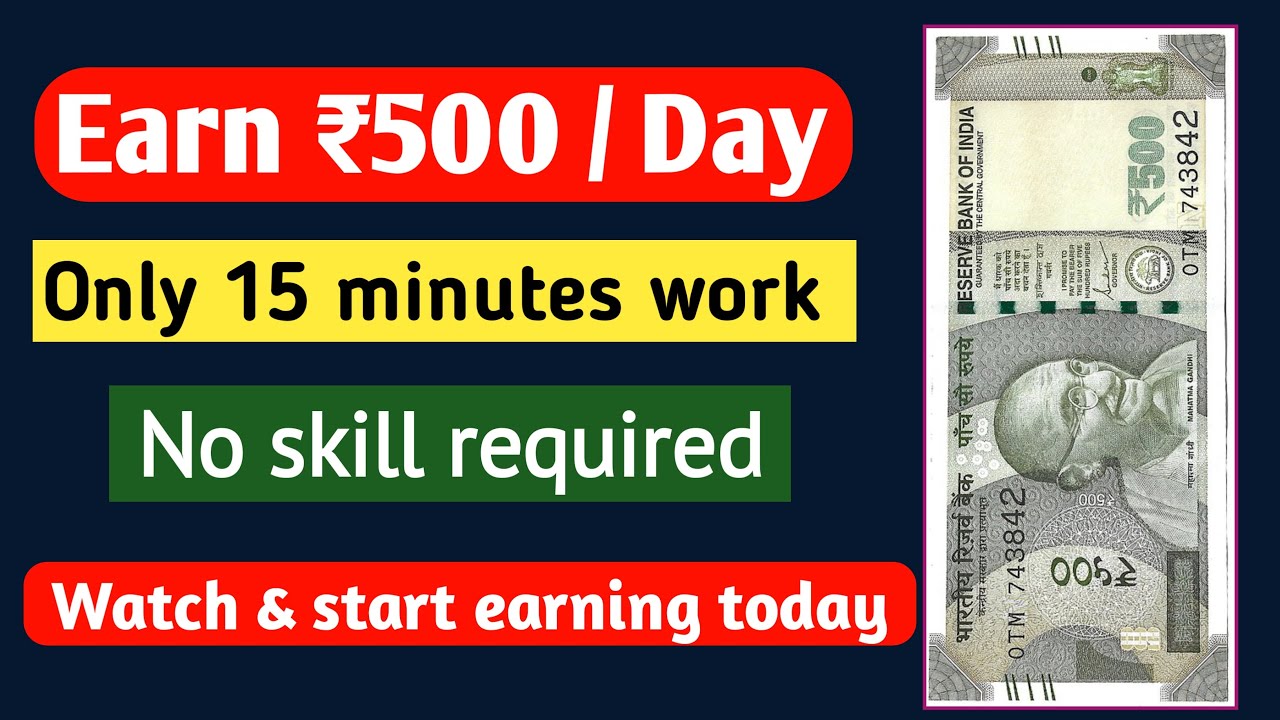 how-to-earn-500-per-day-in-2024-make-money-online-2024-no-skill