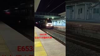 E653系仙台行き臨時列車