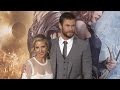 Chris Hemsworth & Elsa Pataky "The Huntsman: Winter's War" Premiere Black Carpet Fashion Broll