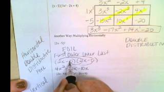 7-2 Multiplying Polynomials