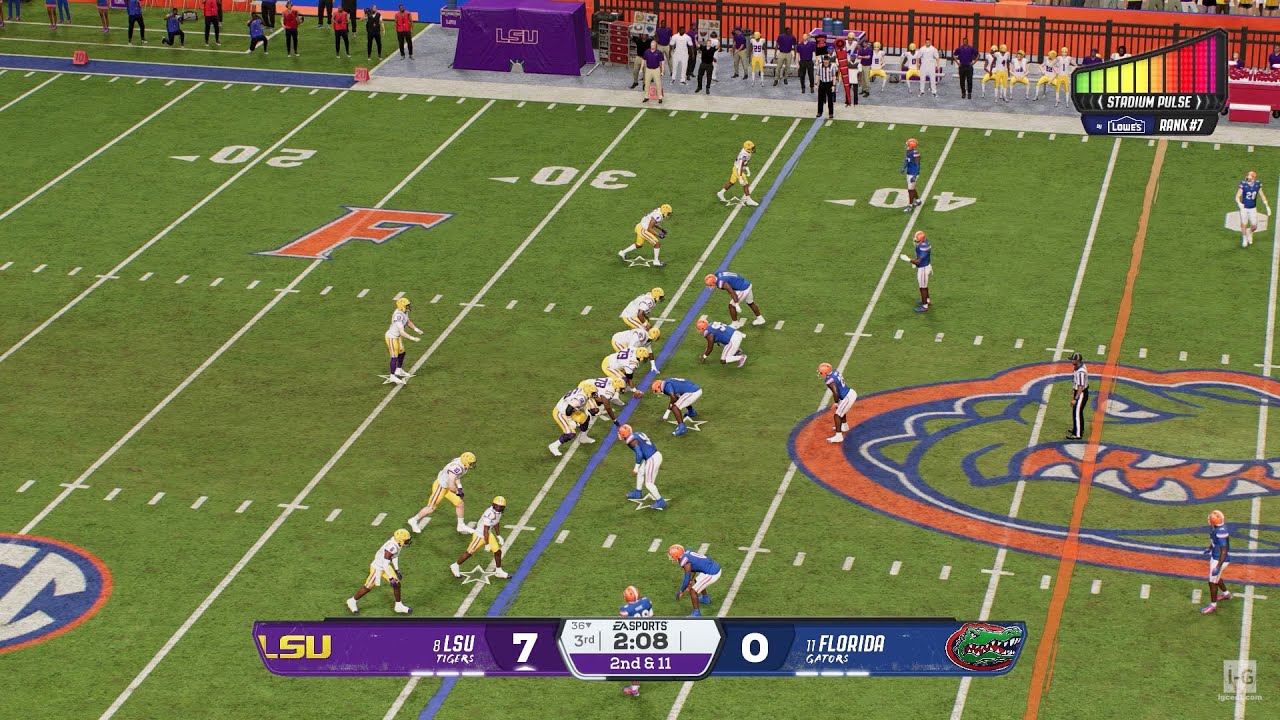 LSU TIGERS vs FLORIDA GATORS - College Football 26 - YouTube