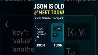 JSON Gets Destroyed by This New Standard #tech #shorts Profile