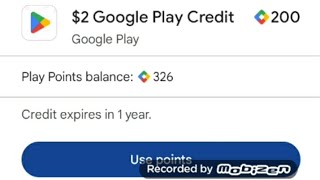 إستبدال نقاط تشغيل إلى رصيد Google play  play points 