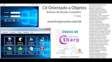 Sistema de Vendas com C# e SQL - Aula 07 - Imagens em botões