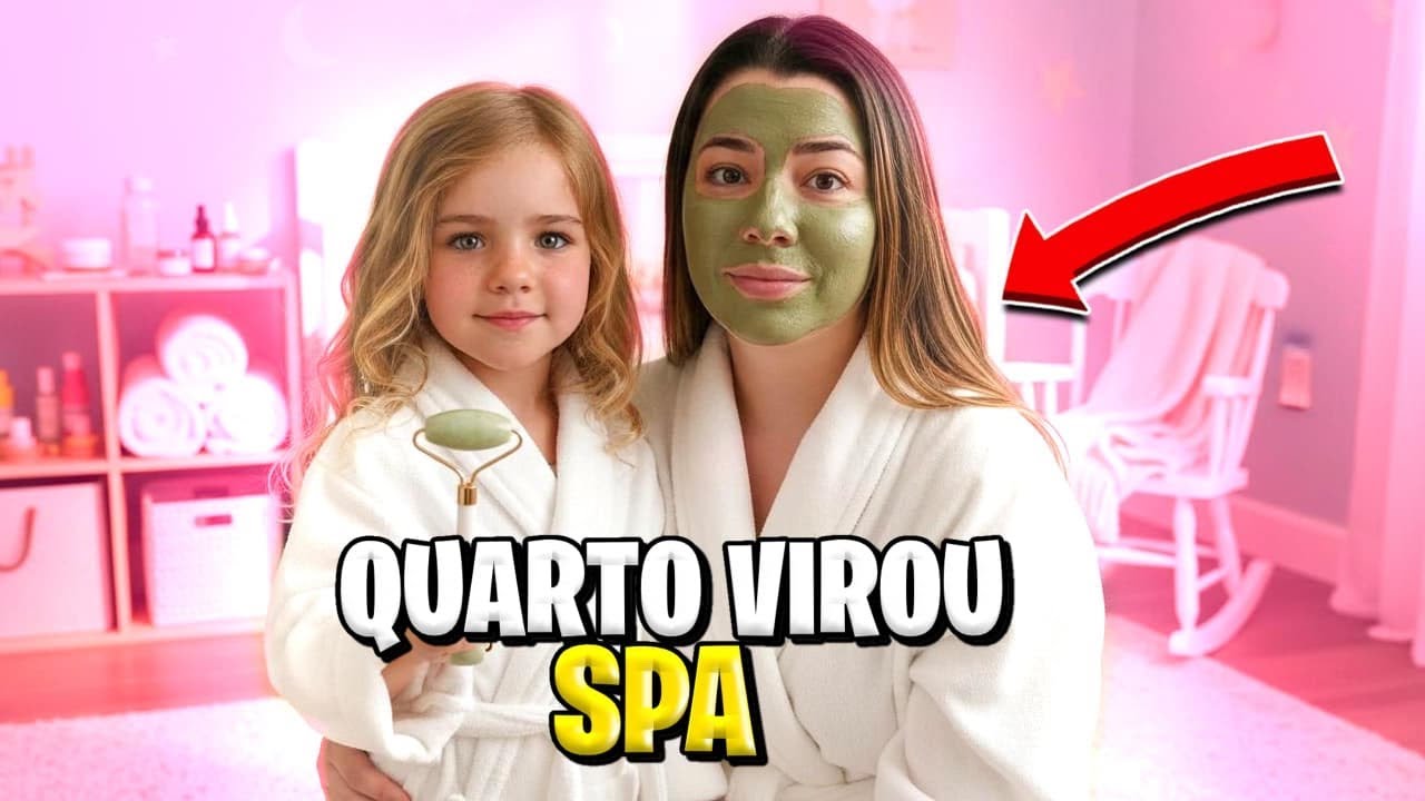 DIVA TRANSFORMOU O QUARTO EM SPA