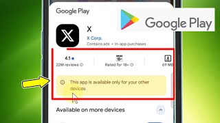 Fix Google Playstore | This app is available only for your other devices screenshot 3