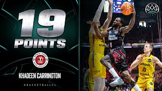 Carrington leads his team with 19 PTS into the Final | Semi Finals