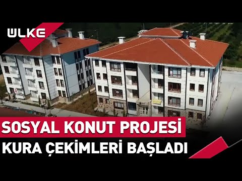 Sosyal Konut Projesinde Kura Çekimleri Ne Zaman Başlıyor?