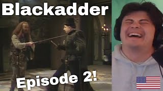 American Reacts Blackadder S1E2