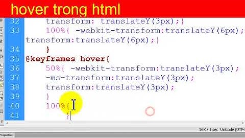 Thiết kế website, học lập trình cơ bản.hiệu ứng khi hover (P1) l using HTML & CSS, Javascript