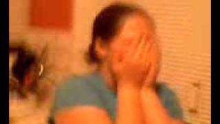 Girl Gets Stuck In Laundry Basket