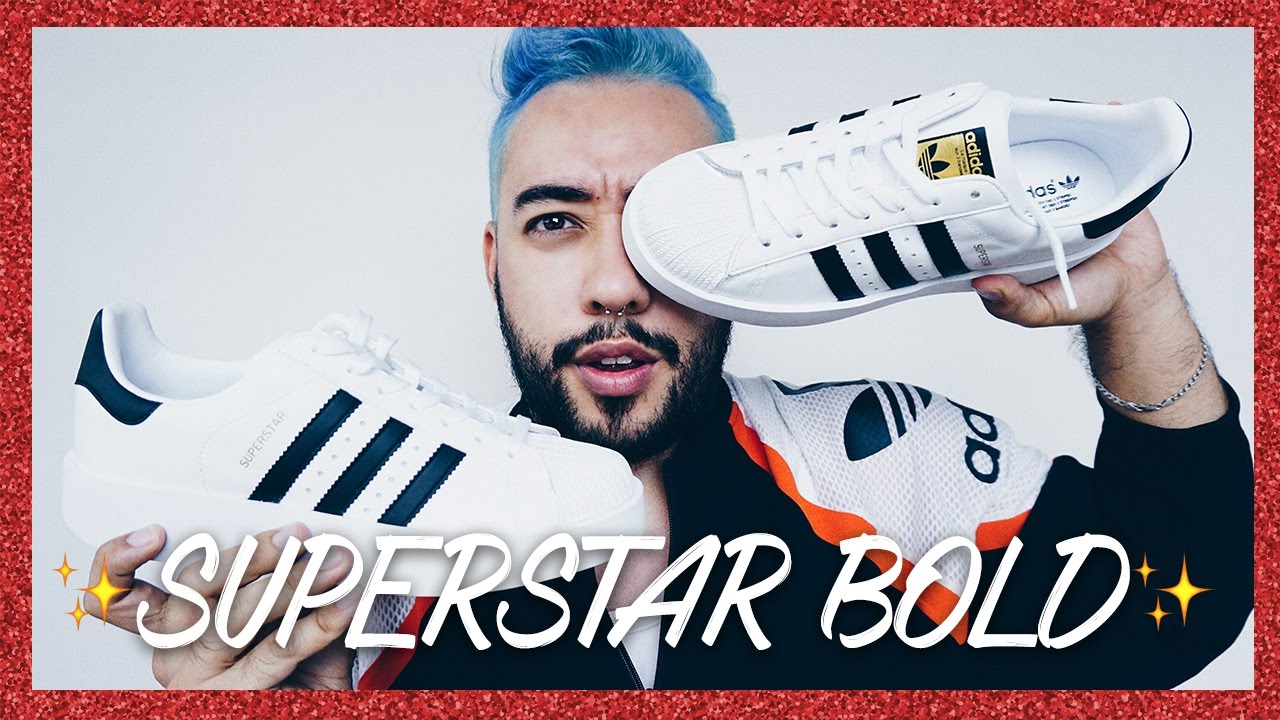 tenis superstar bold platform