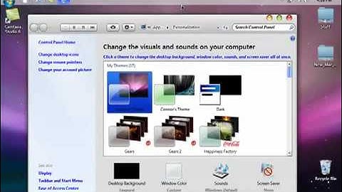 How to make Windows 7 look like Mac OS X Leopard