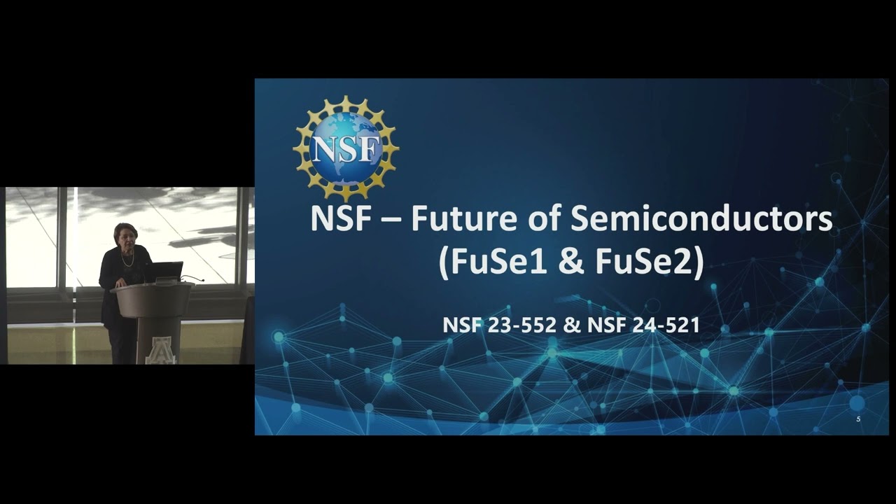 Watch on YouTube: Panel discussion, Semiconductor Research Funding and US Leadership