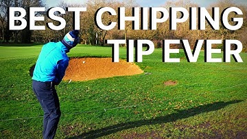 BEST CHIPPING TIP EVER - Master Your Short Game Technique & Stop CHUNKING your chip and pitch shots