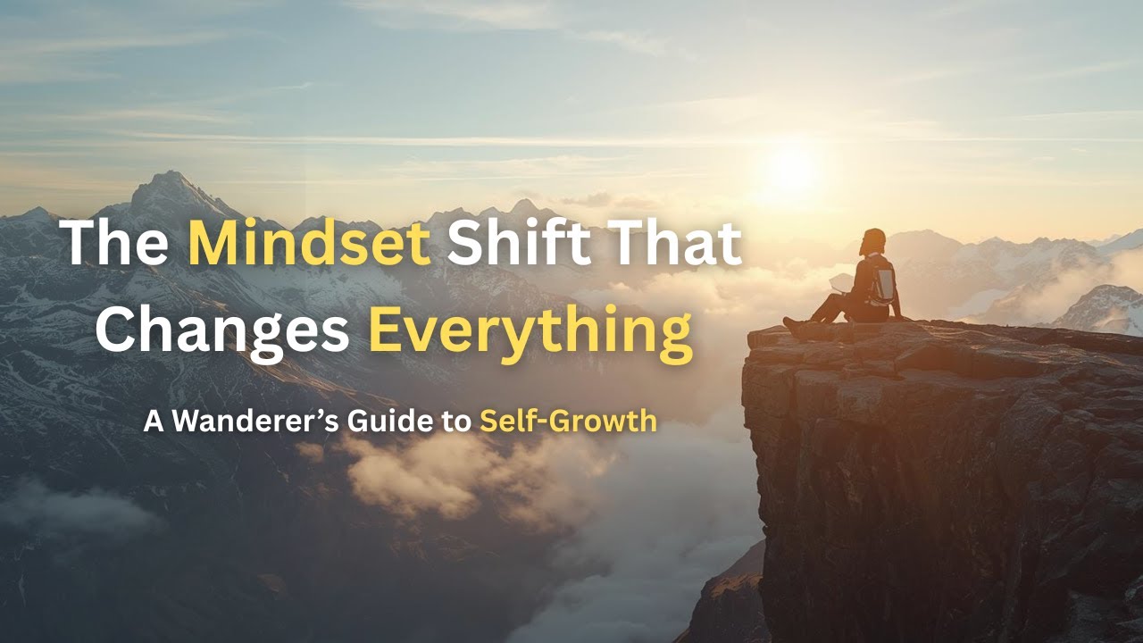 The Mindset Shift That Changes Everything — A Wanderer’s Guide to Self Growth