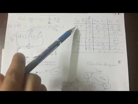 Convolution codes...Trellis Diagram - YouTube