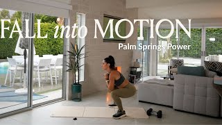 Palm Springs Power πͺ Full Body Strength Training At Home Workout! π₯