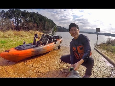 Texas Bass fishing in February - 동영상
