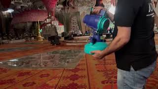 fragrance spray service with electric machine at event
