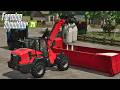 FS25 - Renault K480 ITRunner / Ampiroll - NEW TRUCK MOD for Farming Simulator 2025 GAMEPLAY