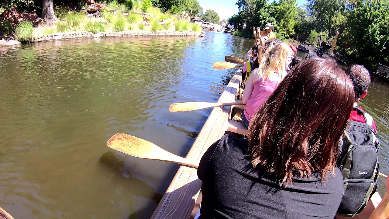 Davy Crockett's Explorer Canoes POV 4K Video YouTube