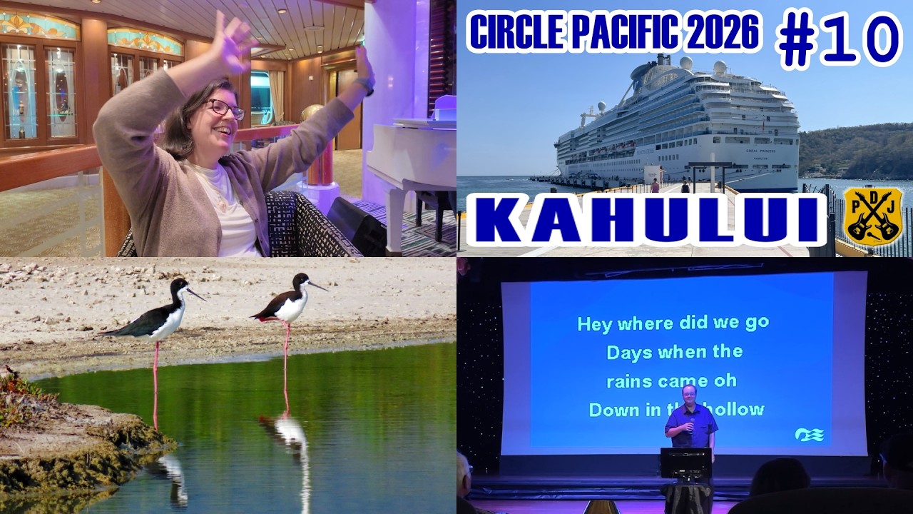 Kahului (Maui), Hawai'i - Kanaha Pond Wildlife Sanctuary, Shops, Guri Guri - Circle Pacific Cruise