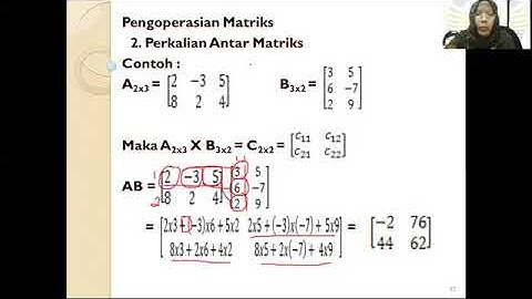 Aljabar LInier dan Matriks Pertemuan 2